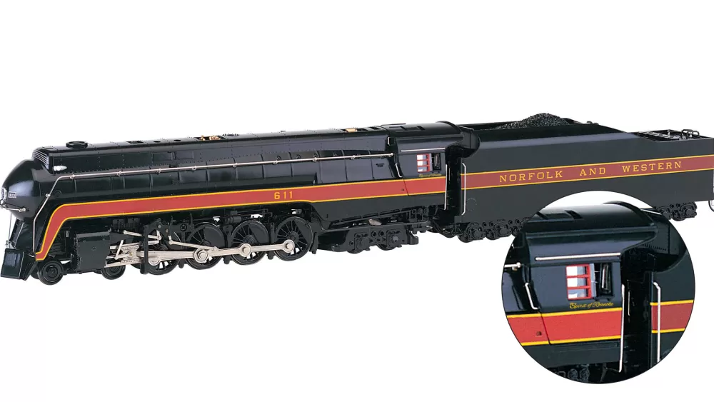 N&W Class J 4-8-4*Bachmann Trains Class J 4-8-4 - Norfolk & Western #611 - Spirit Of Roanoke