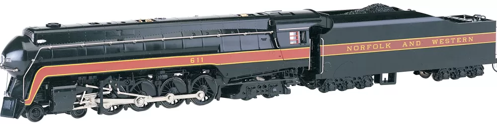 N&W Class J 4-8-4*Bachmann Trains Norfolk & Western 4-8-4 Class J #611 (DCC Sound Value)
