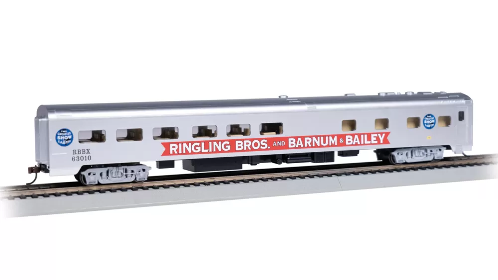 Ringling Bros & Barnum & Bailey™ | Smooth-Side Cars*Bachmann Trains Ringling Bros. And Barnum & Bailey™ "Pie" Car- Blue Unit #63010
