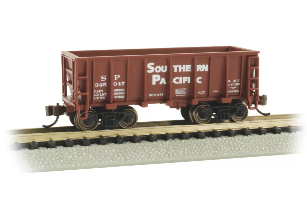 Ore Cars*Bachmann Trains Southern Pacific™ #345047 - Oxide Red - Ore Car (N Scale)